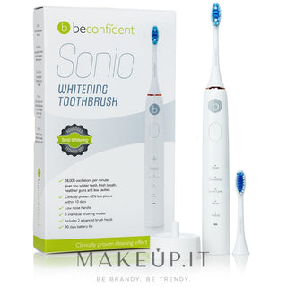 Cepillo dental eléctrico blanqueador Beconfident Sonic White-Rose Gold 