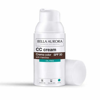 Bella Aurora CC Crema Anti-Blemish Oil Free SPF50 30ml — Crema solare
