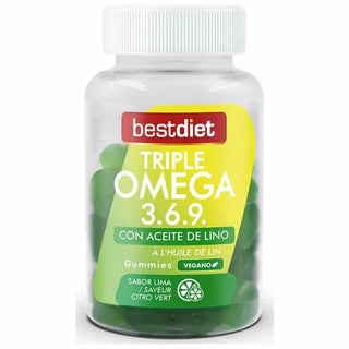 Best Diet Triple Omega 3.6.9 60 gominolas 
