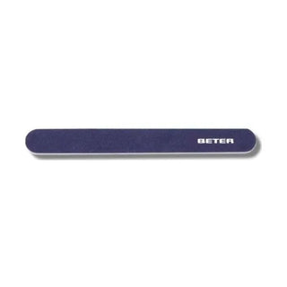 Lima de uñas de fibra de vidrio Beter 180/220 grano 17,5cm 