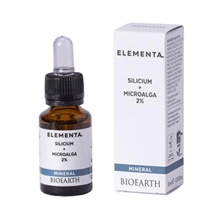 Bioearth Elementa Concentrato Minerale di Silicio Microalghe 15ml — Siero viso