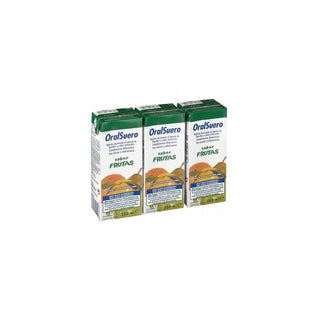 Bioral Casen Brik Fruit Suero Oral 200ml Envase 3 U 