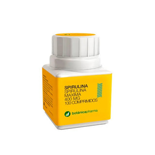 Nutrientes botánicos Spirulina 400 mg 