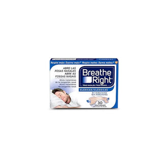 Tiras nasales Breathe Right de tamaño pequeño, 30 unidades 