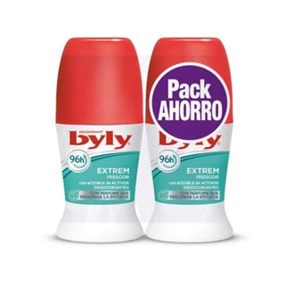 Byly Extrem Freshness Deodorante roll-on 2x50ml — Deodorante roll-on