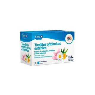 Sterile eye wipes Care+ 30 units 