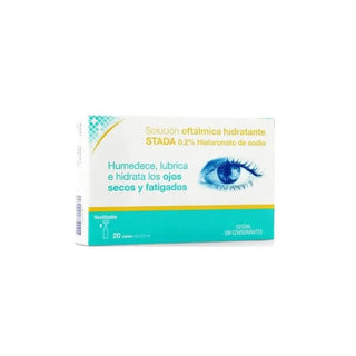 Care+ Moisturizing solution for the eyes 20 units x 0.5 ml 