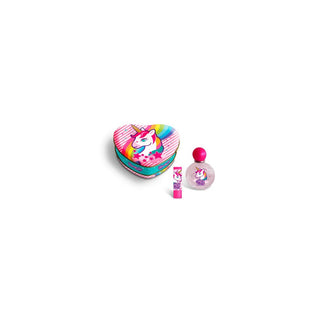 Cartoon Lorenay Unicorn Love Set Eau de Toilette 50ml Rossetto Donna — Set profumo e rossetto