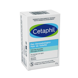 Cetaphil Pan dermatológico rostro y cuerpo piel sensible 127g 