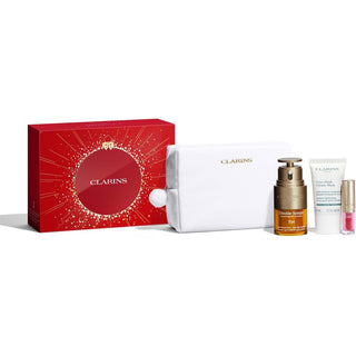 Clarins Double siero contorno occhi 20ml Set 4 pezzi — Set contorno occhi