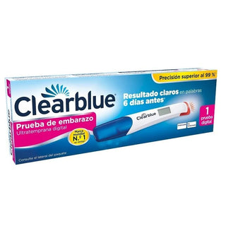 Test de embarazo Clearblue Detección precoz Resultados claros 1 unidad 