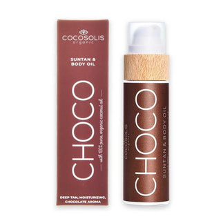 Cocosolis Choco Sun Tan & aceite corporal 110ml 