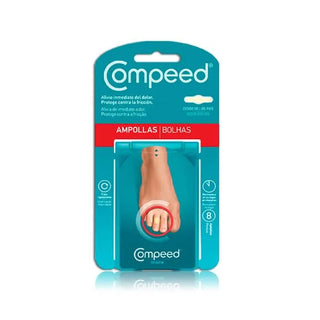 Apósitos Compeed para ampollas en los dedos de los pies, 8 unidades 