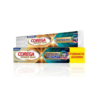 Crema fijadora Corega Supreme para prótesis dentales 70gr 