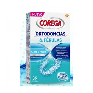 Corega Ortodoncia y férulas 36 compresse 