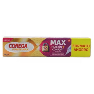 Corega Power Max Crema Fijadora para Prótesis Dentales 70g 