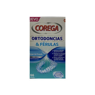 Corega Ortodoncia y férulas 66 comprimidos 