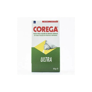 Corega Polvere adesiva Ultra 50g — Polvere fissante protesi