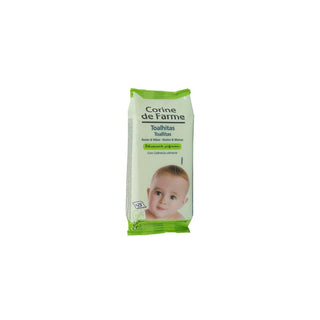 Corine De Farme Corine De F Toallitas para rostro y manos para pieles sensibles 25 unidades 