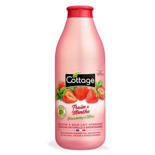 Cottage Latte Doccia Idratante Fragola e Menta 750ml — Latte doccia