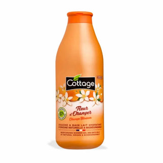 Gel de ducha hidratante y leche de baño Cottage Fleur D'Oranger 750 ml 