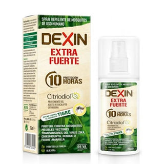 Dexin Loción Repelente de Insectos Extra Fuerte 75 ml 