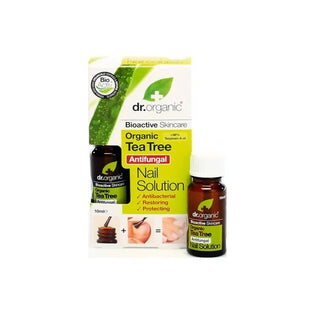 Solución para uñas Dr Organic Tea Tree 10 ml 