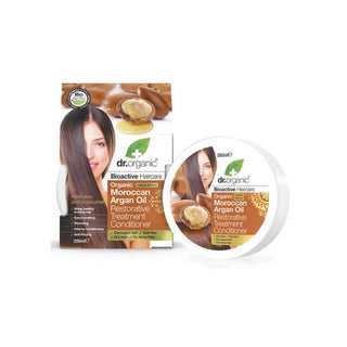 Dr. Organic Balsamo Capelli Moroccan Argan Oil 200 ml — Balsamo per capelli