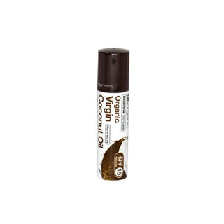 Dr. Organic Balsamo labbra olio cocco vergine 5,7ml — Balsamo labbra