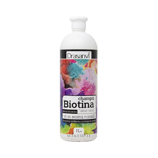 Shampoo til hår Drasanvi Biotin og Aloe Vera 1 litro 