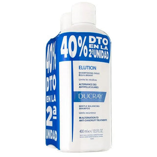 Ducray Elution Shampoo 2x400ml — Shampoo
