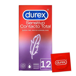 Durex Sensitive Total Contact 12 — Preservativo