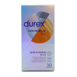 Durex Invisible XL Ultra Thin 10 pezzi — Preservativi