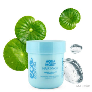 Feuchtigkeitsspendende Haarmaske Ecoforia Aqua 200ml 