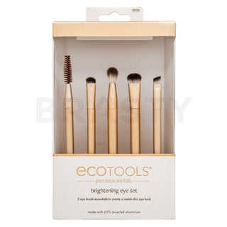 Ecotools Precious Metals Brightening Lote 5 Piezas — Set pennelli