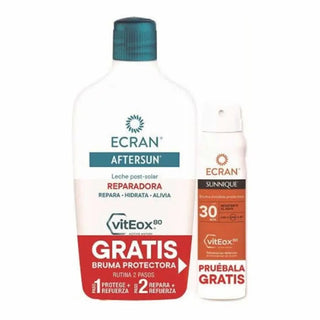 Ecran Kit Latte Doposole 400ml + Sunnique SPF30 75ml — Kit solare