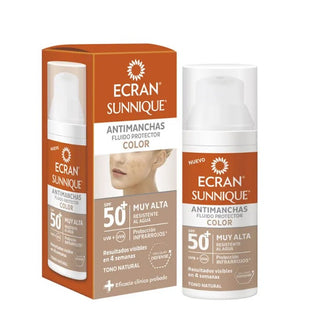 Ecran Sunnique Antimacchia Color Spf50 50 ml — Crema solare