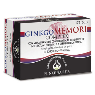 El Natural Ginkgomemori complex 60 cápsulas 