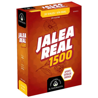 La jalea real natural 1500 20 ampollas fáciles de abrir 