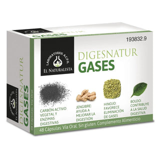 El Natural Digesnatur Gases 650mg 48 capsule — Integratore