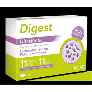 Eladiet Digest Ultrabiotics 30 compresse — Integratore
