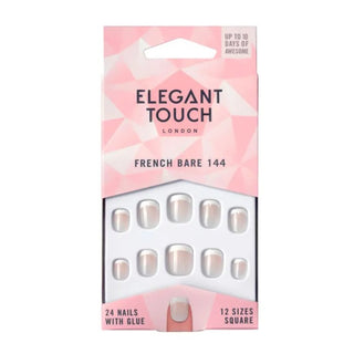 Elegant Touch Natural French Bare 144 XS — Unghie Finte