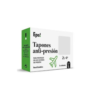 Eps Tappi Auricolari Anti-Pressione Taglia L 2 unità — Tappo orecchie