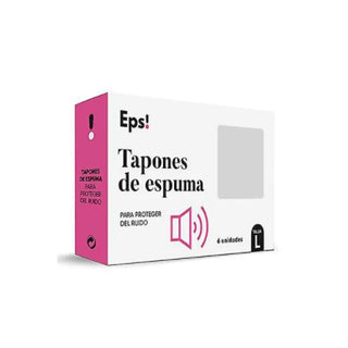 Tapón de espuma EPS 6 piezas talla L 