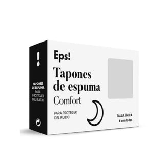 EPS Tappi per Orecchie Schiuma Comfort 6 Pezzi — Protezione Uditiva