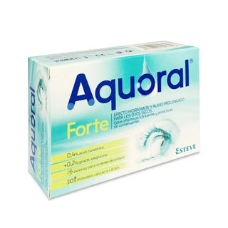 Esteve Aquoral Forte Collyre Acide hyaluronique 0,4 30 Unidoses 