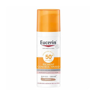 Eucerin Pigment Control SPF50+ Colore Medio 50ml — Solare colorato