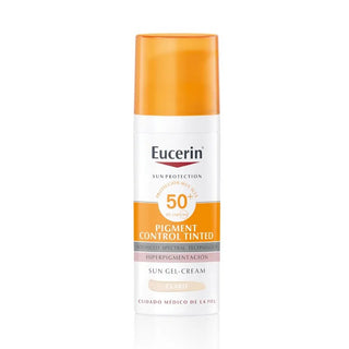 Eucerin Sun Face Pigment Control Fluid SPF50+ Color Light 50ml — Fluido solare colorato