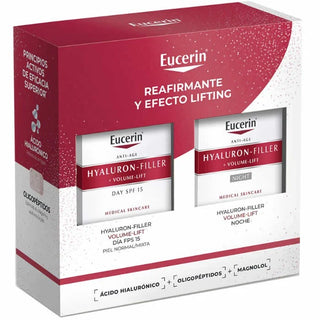 Eucerin Hyaluron Filler Volume Lift Crema Giorno SPF 15 50ml Set 2 pezzi — Crema viso solare