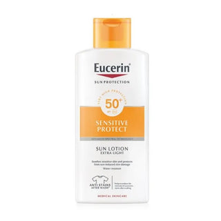 Eucerin Sensitive Protect Sun Lozione Extra Light SPF50+ 400 ml — Lozione solare